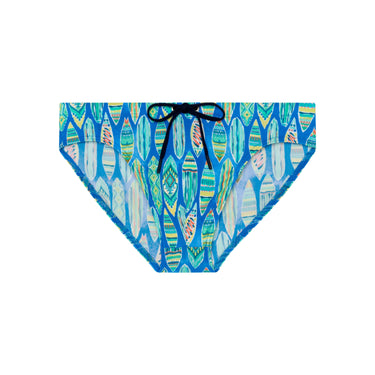 Marbella Swim Mini Briefs | Blue Print 402922-P0BI